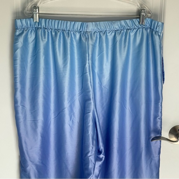 New! Victoria's Secret Satin Blue Ombre Pajama Set Size XXL nwot 47505 - Picture 13 of 16